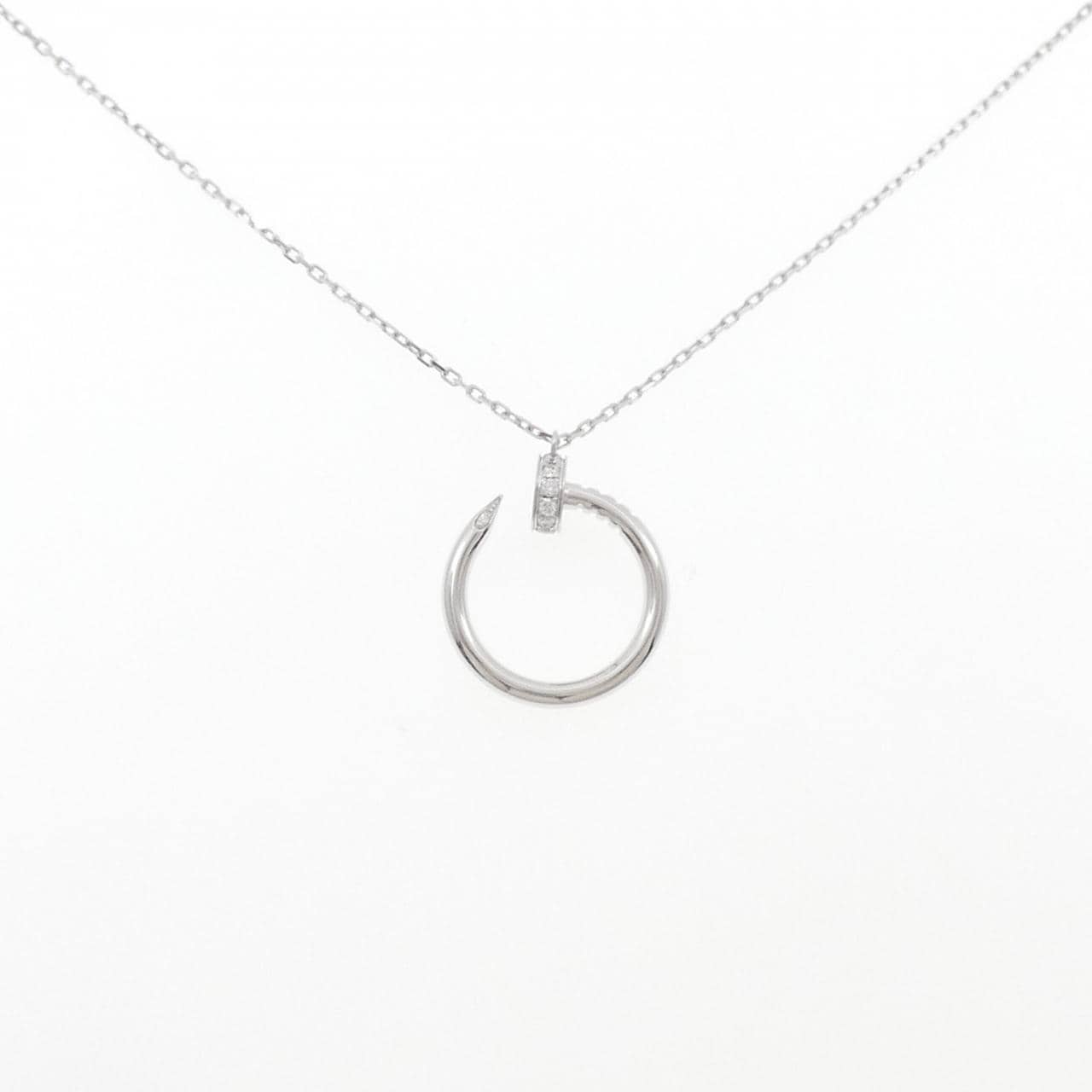 カルティエ ジュスト アン クル ネックレス