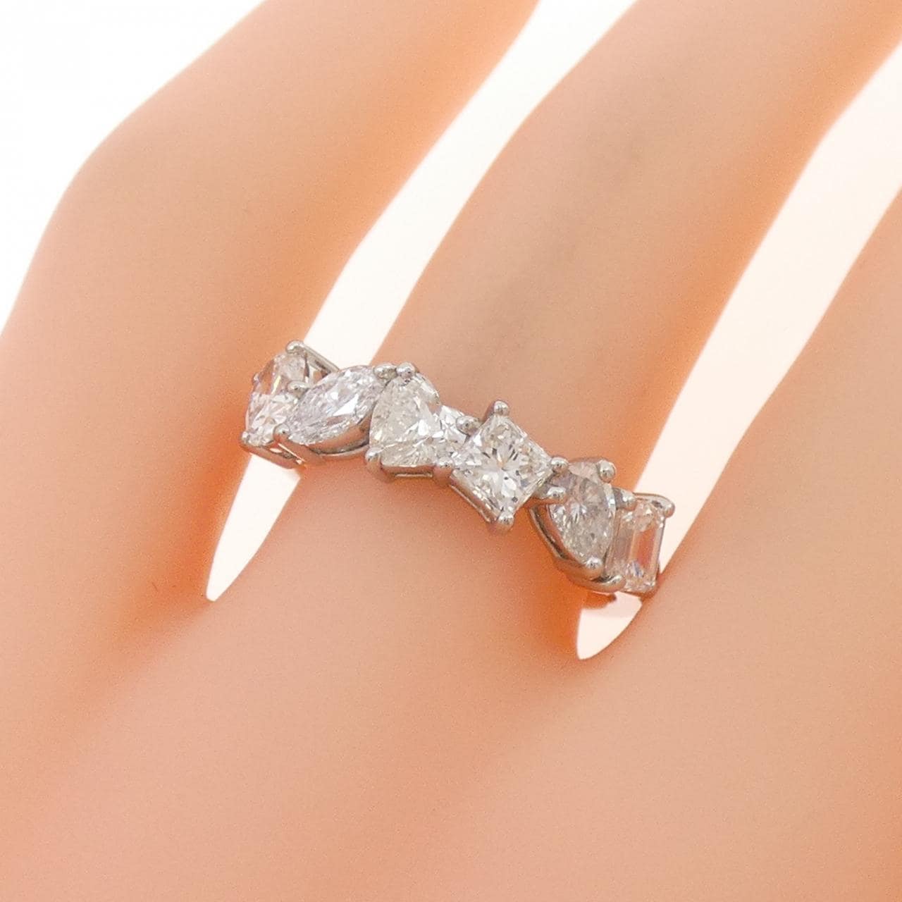 【新品】PT900 ダイヤモンド リング 1.596CT