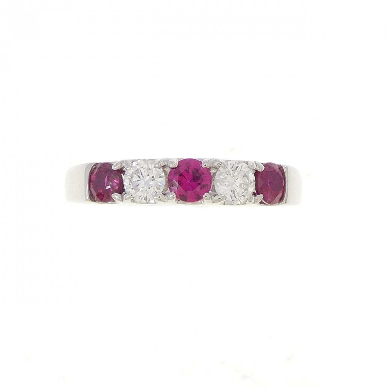PT950 ルビー リング 0.54CT