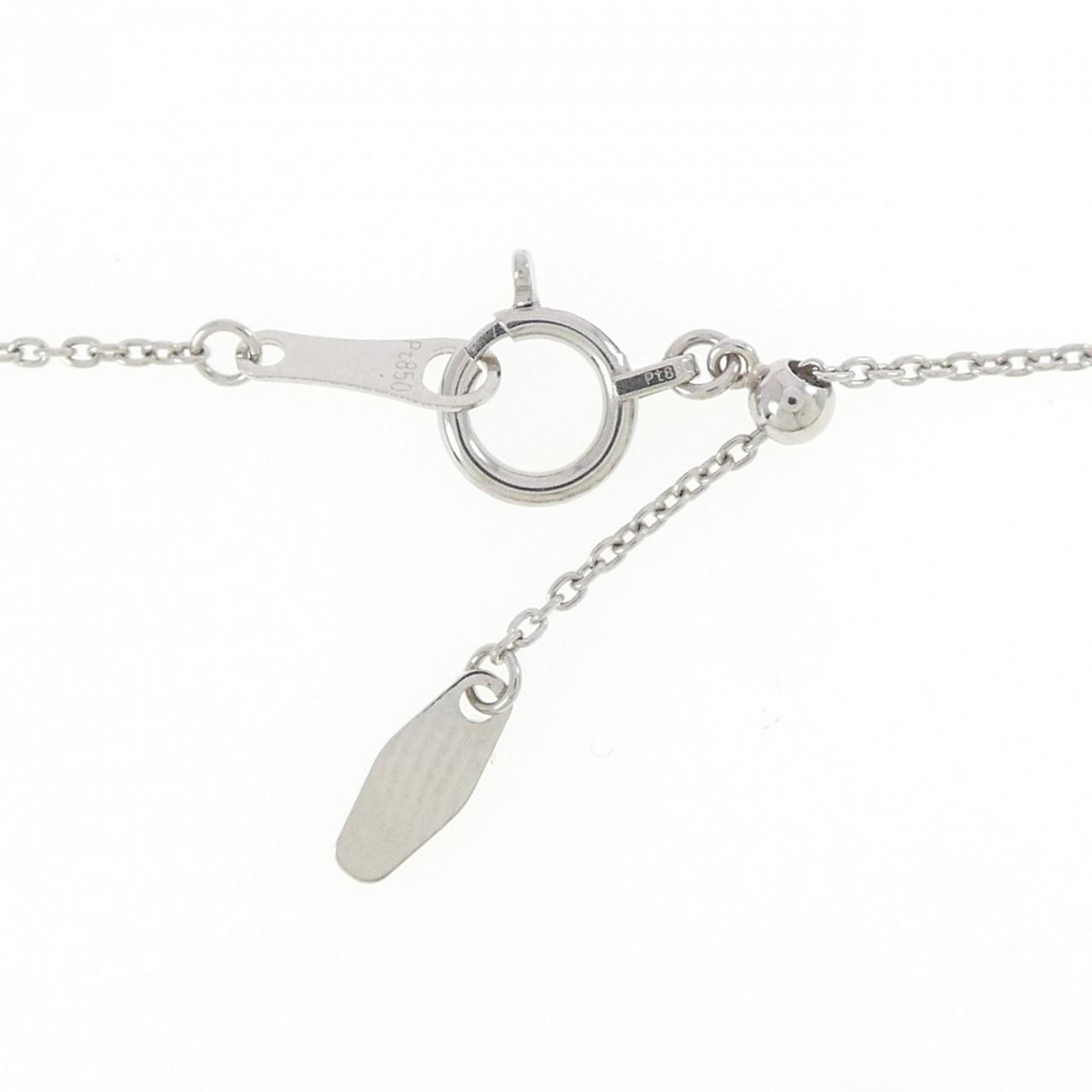 【リメイク】PT900/PT850 ダイヤモンド ネックレス 1.036CT I I1 Good