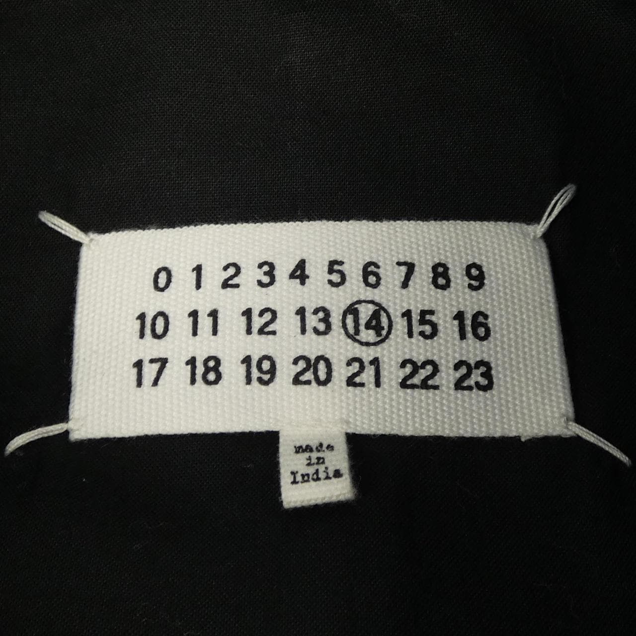 メゾンマルジェラ Maison Margiela 八の字 S50AM0489 レザーライダースジャケット