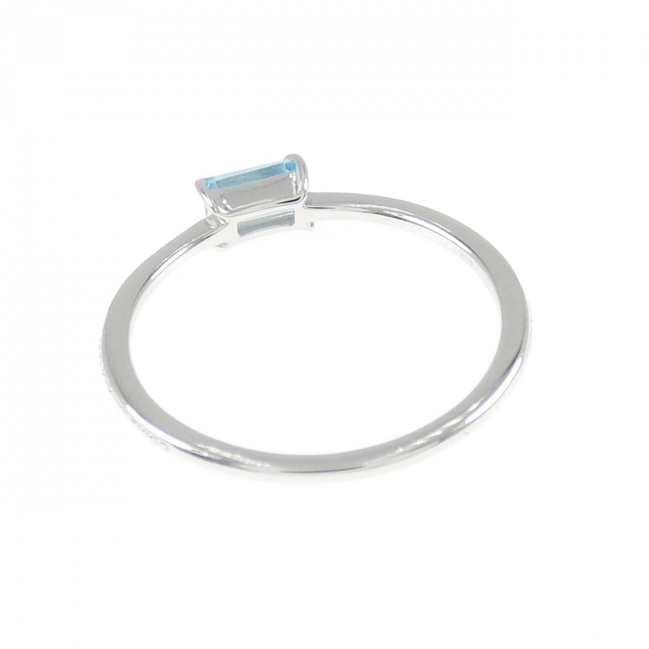 K10WG ブルートパーズ リング