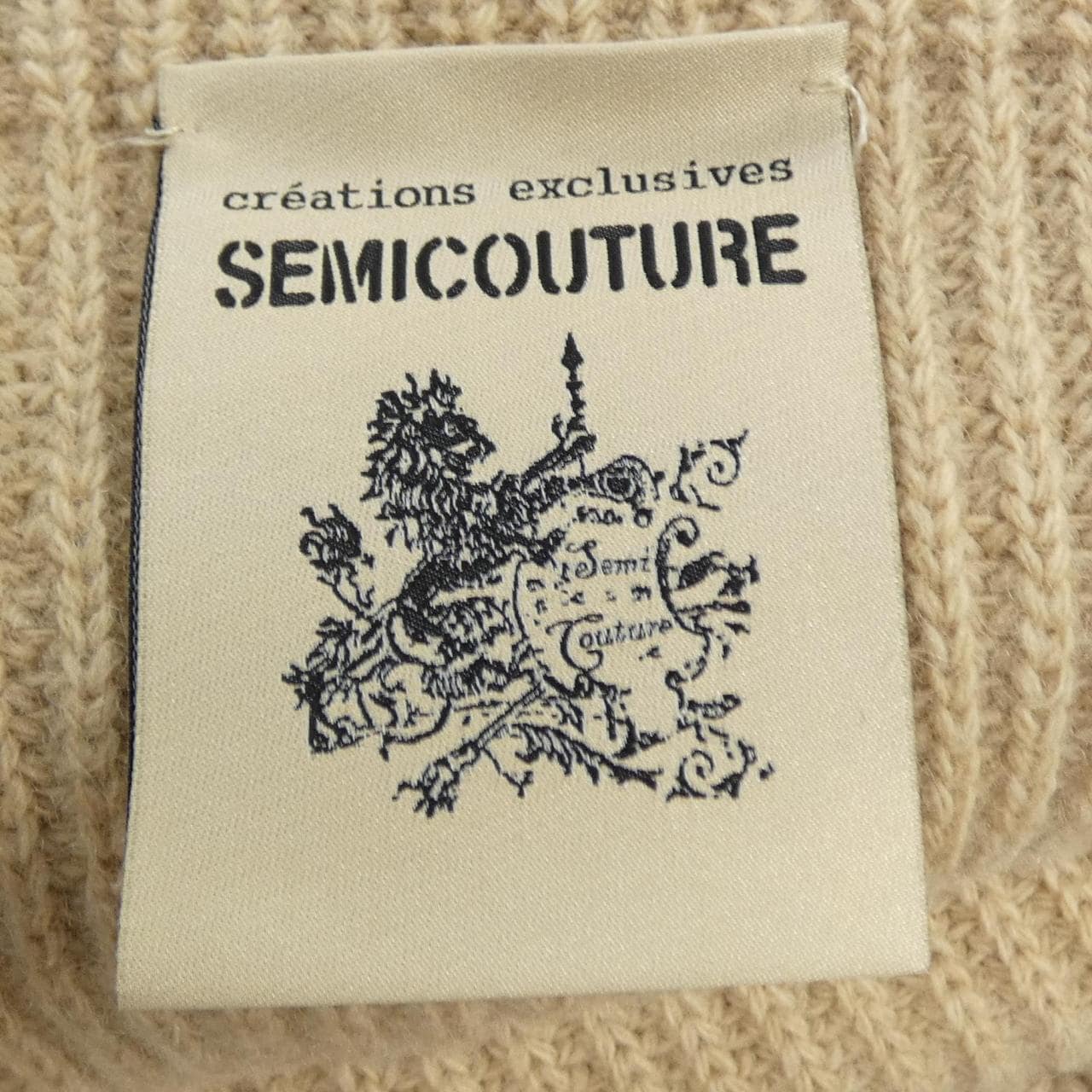 セミクチュール Semicouture ニット