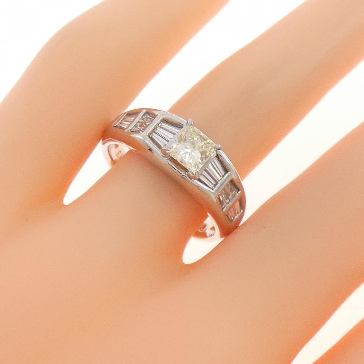 PT900 ダイヤモンド リング 0.537CT