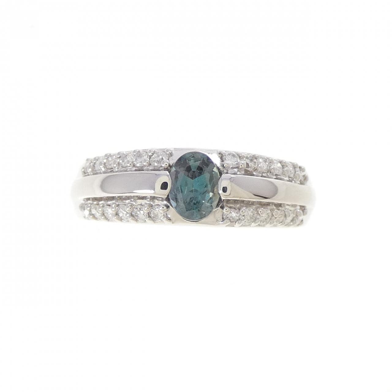 PT900 アレキサンドライト リング 0.39CT