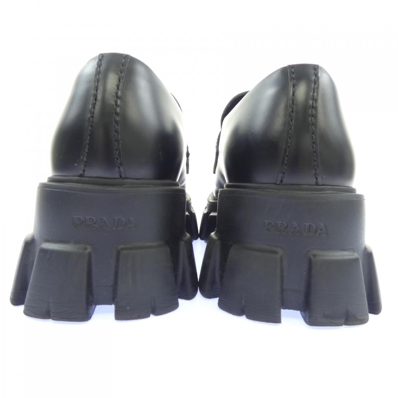 プラダ PRADA モノリスブラッシュドレザーローファー 2DE129 シューズ