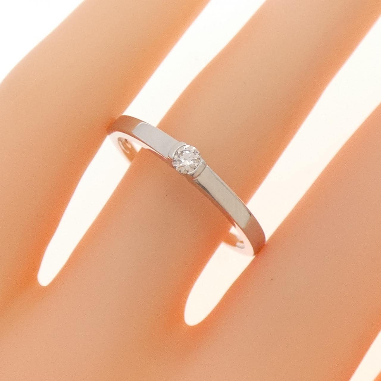 PT999 ダイヤモンド リング 0.09CT