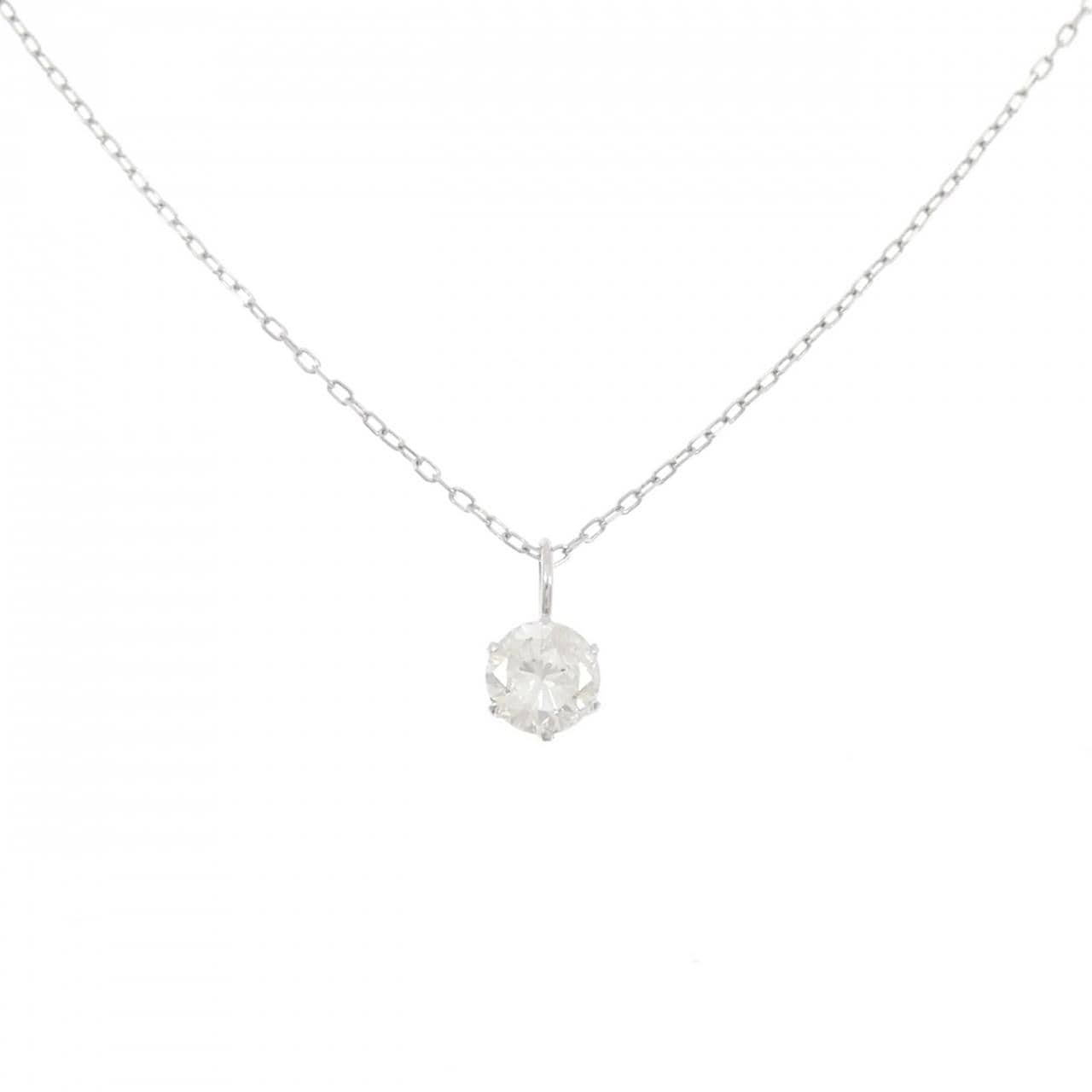 PT900/PT850单钻钻石项链，0.455克拉