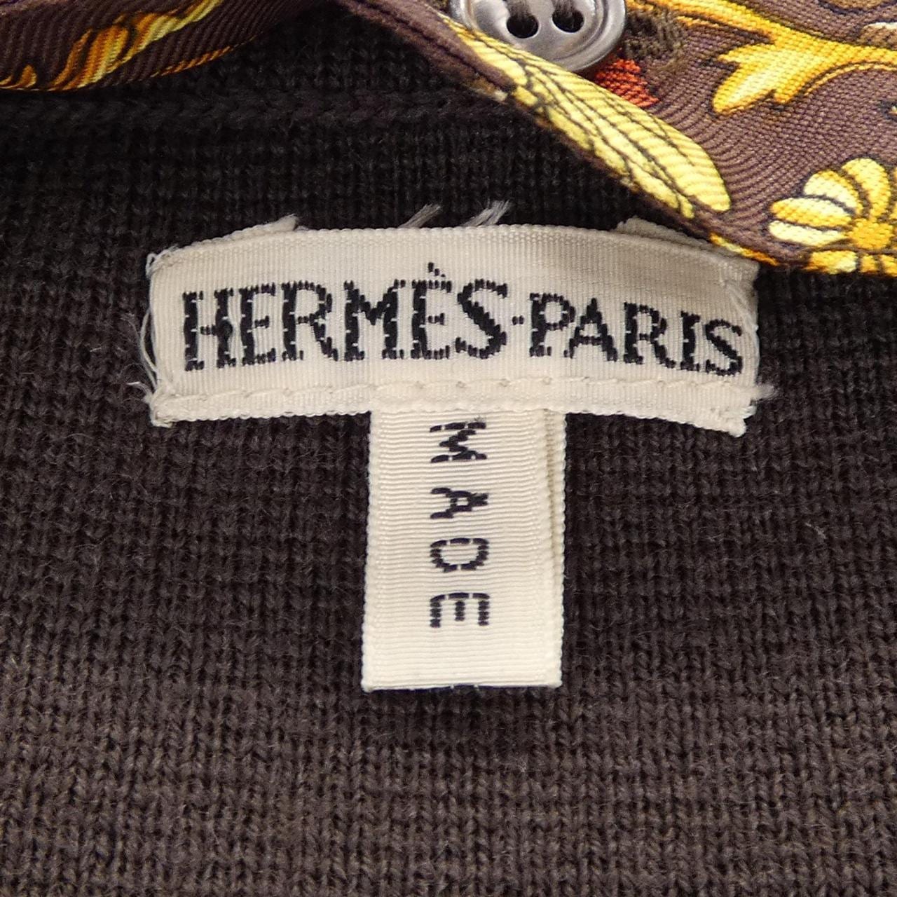 【ヴィンテージ】エルメス HERMES カーディガン