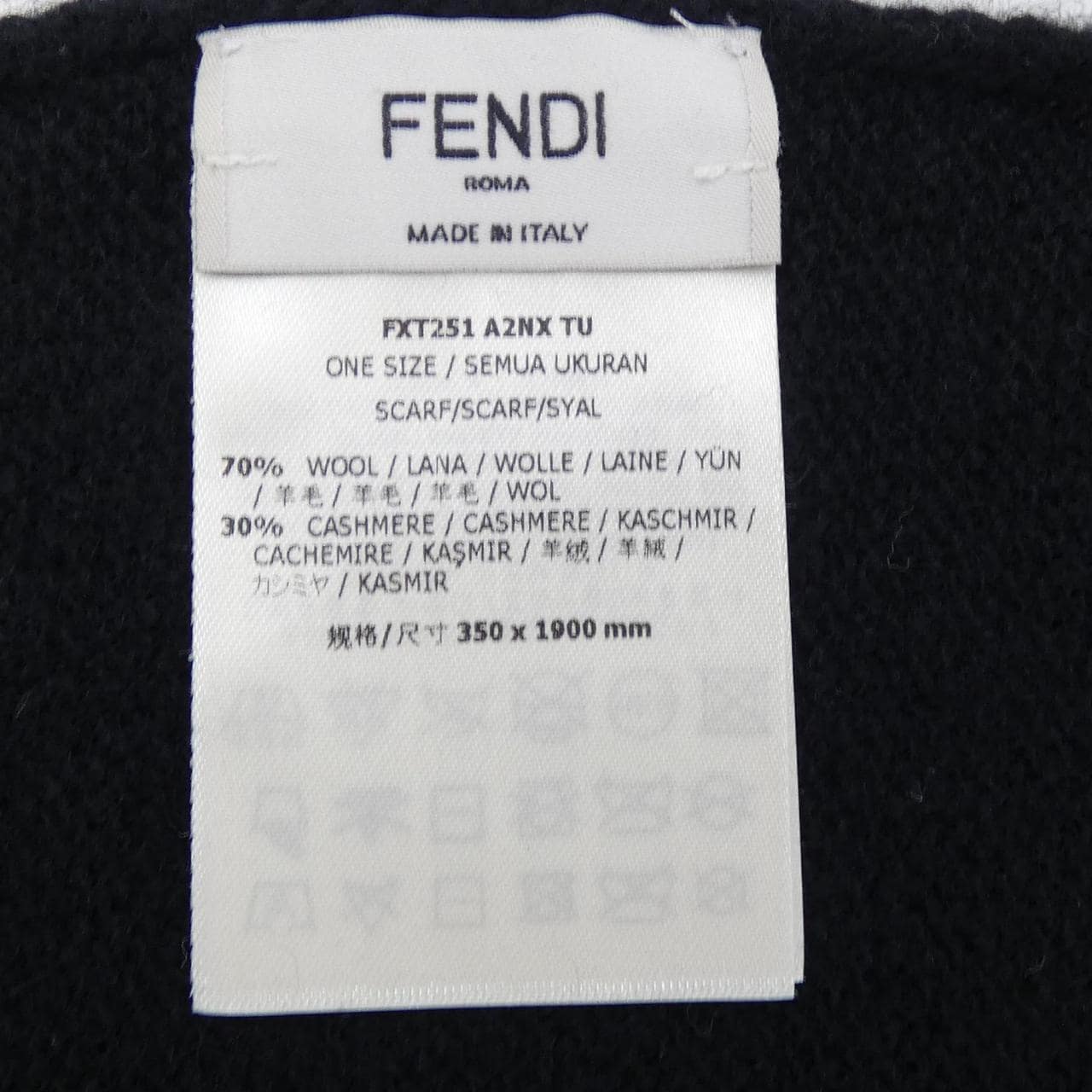 フェンディ FENDI FXT251 A2NX MUFFLER
