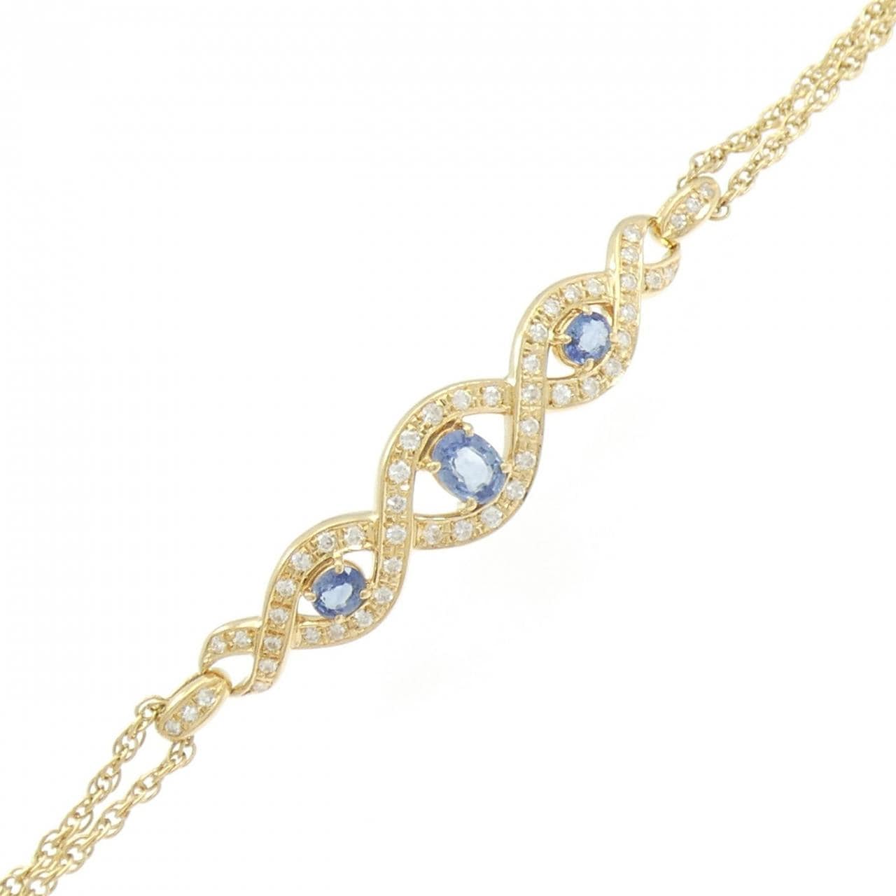 タサキ サファイヤ ブレスレット 0.97CT