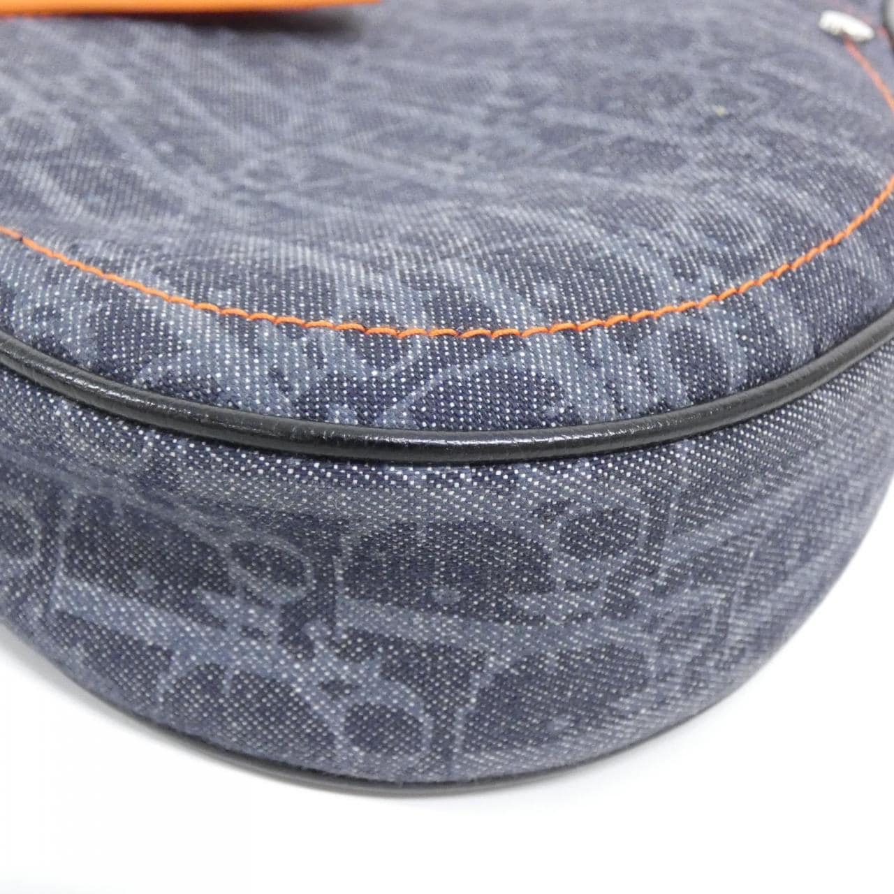 【ヴィンテージ】クリスチャンディオール サドル ショルダーバッグ