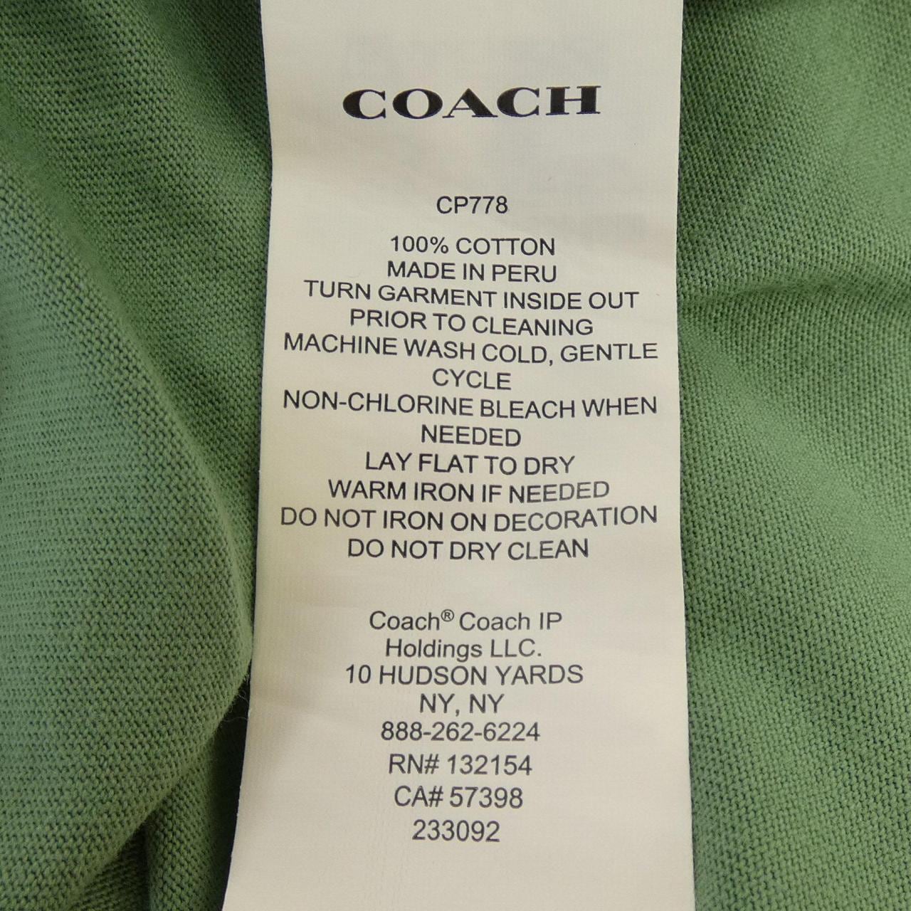 コーチ COACH Tシャツ