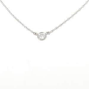 ティファニー バイザヤード ネックレス 0.18CT G VVS2 3EXT