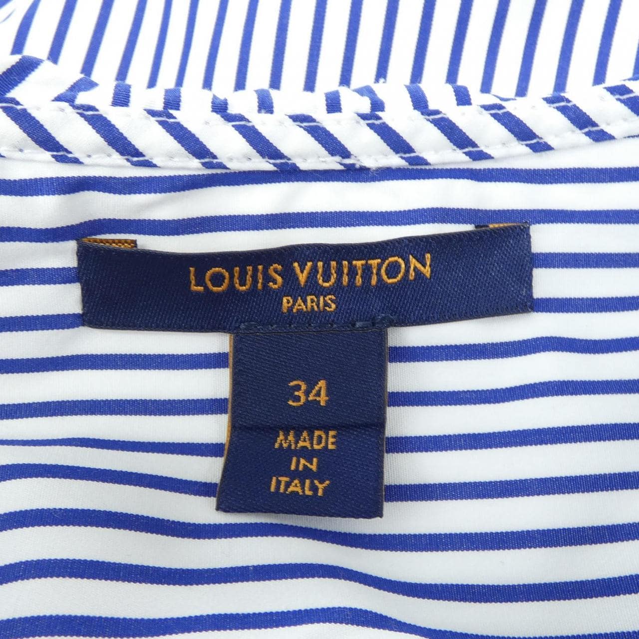 ルイヴィトン LOUIS VUITTON モノグラムピーターパンカラー FMBB05FQN シャツ