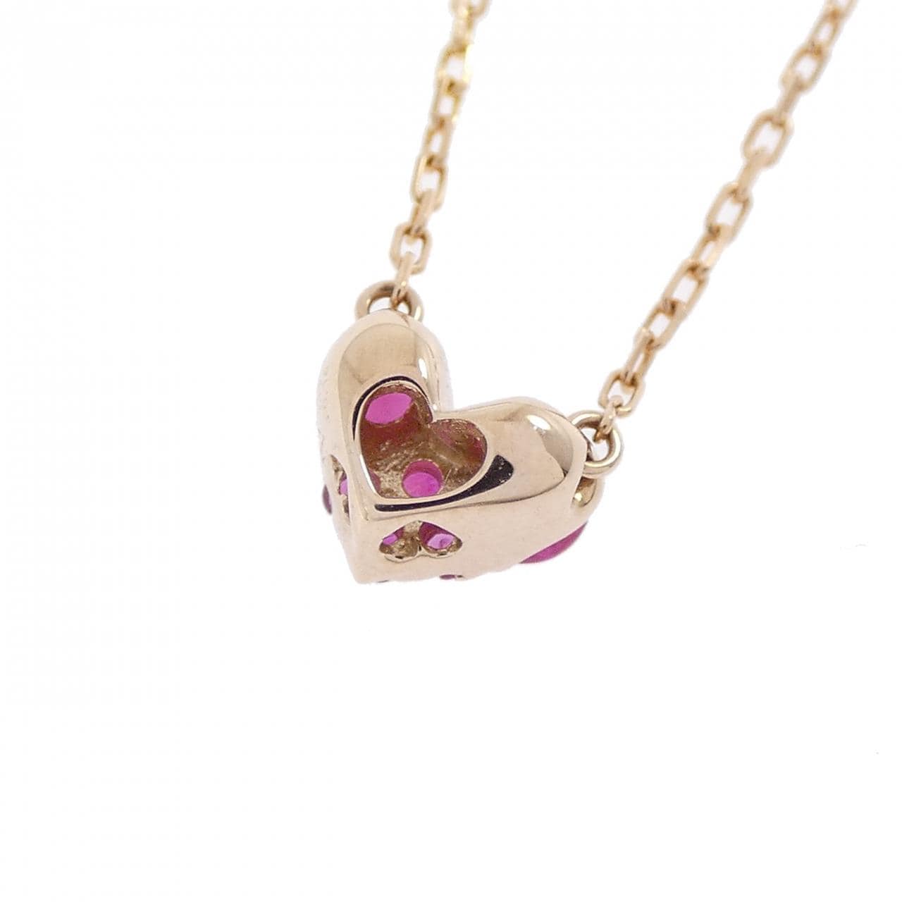 ポンテヴェキオ ルビー ネックレス 0.14CT