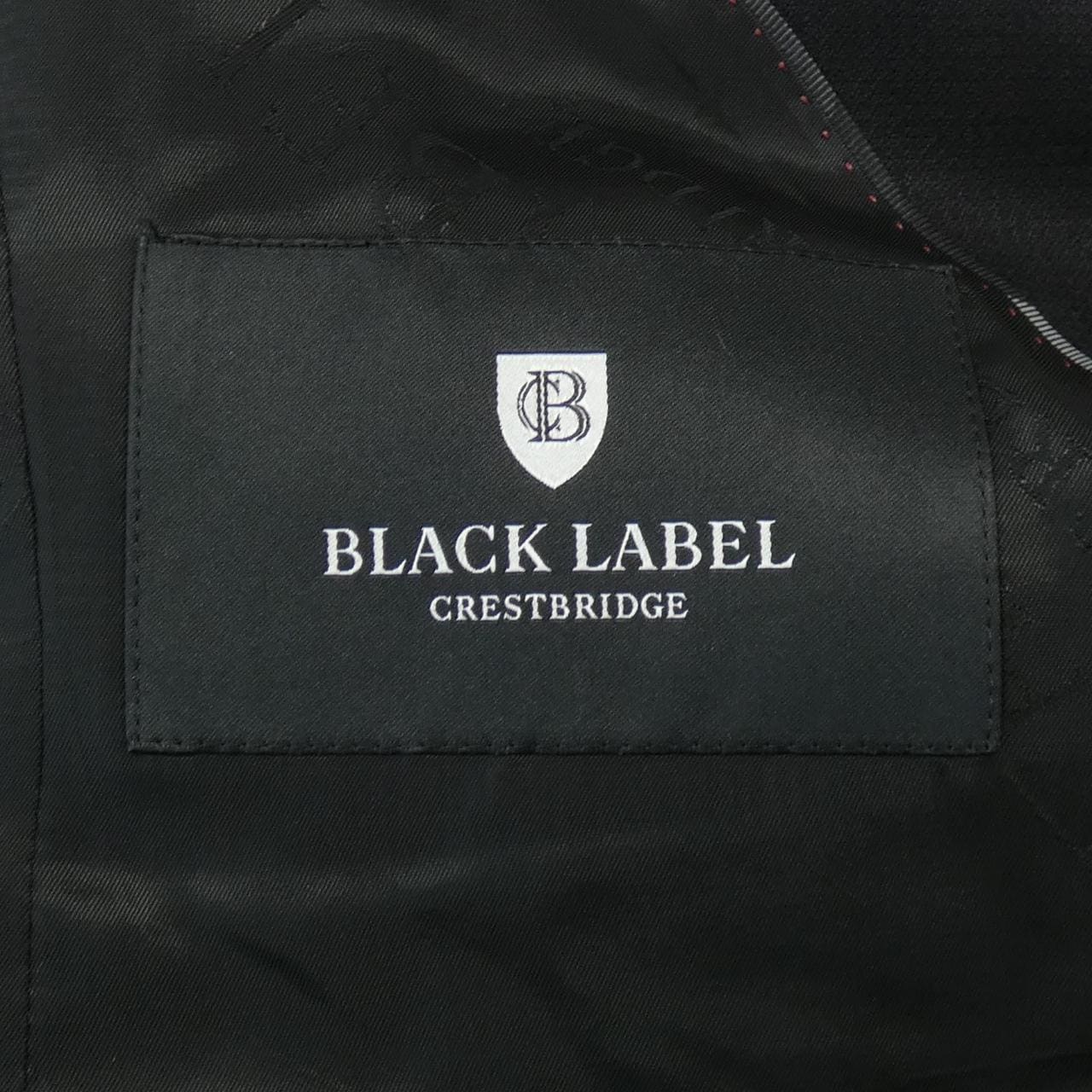 黑色蕾丝吊桥BLACK LABEL CRESTBRI三件套