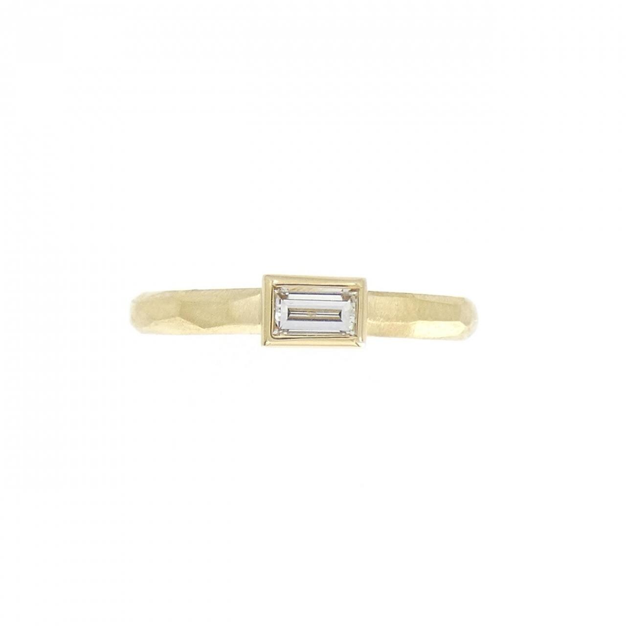 K18YG ダイヤモンド リング 0.22CT