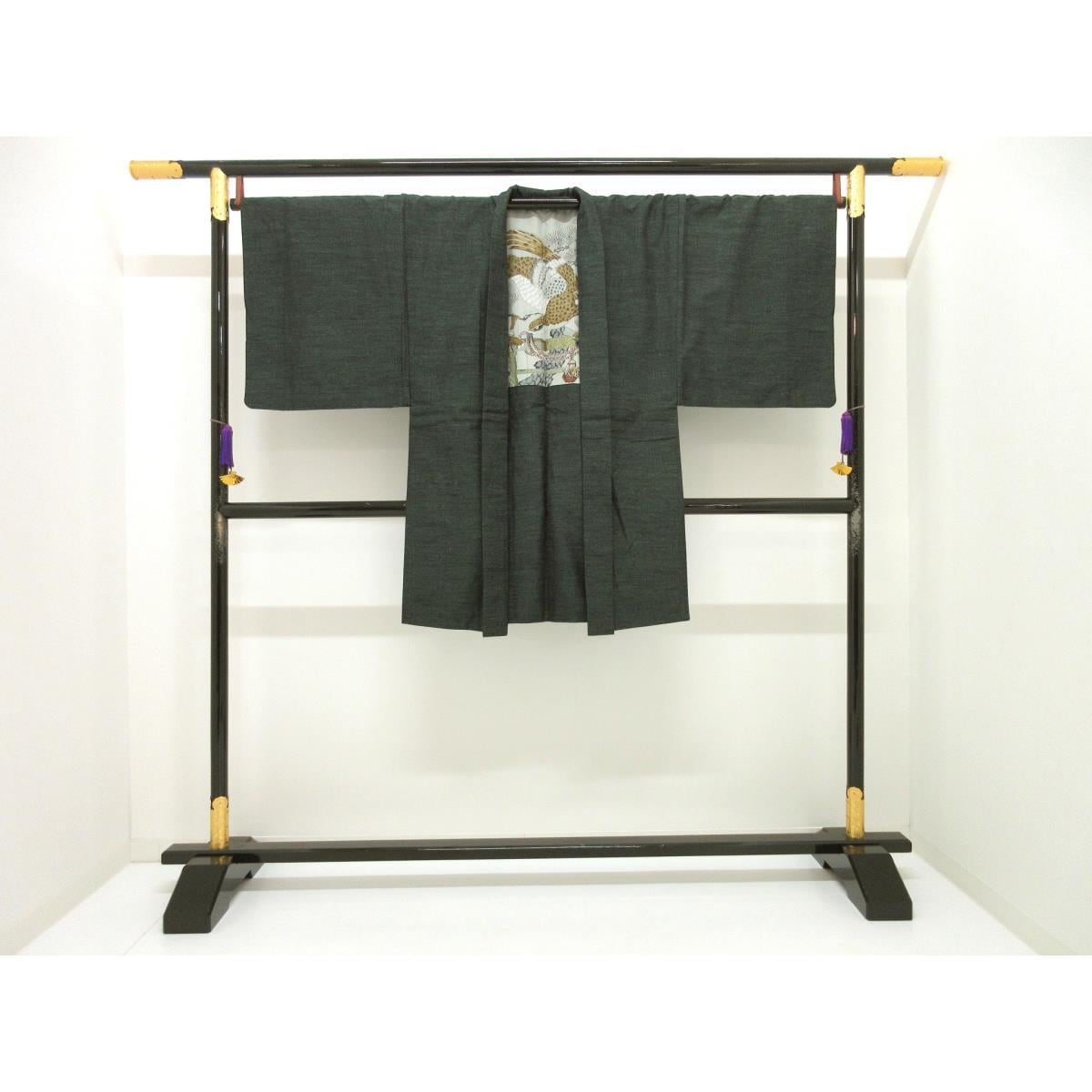 男物　きもの・羽織　２点セット【結城紬】