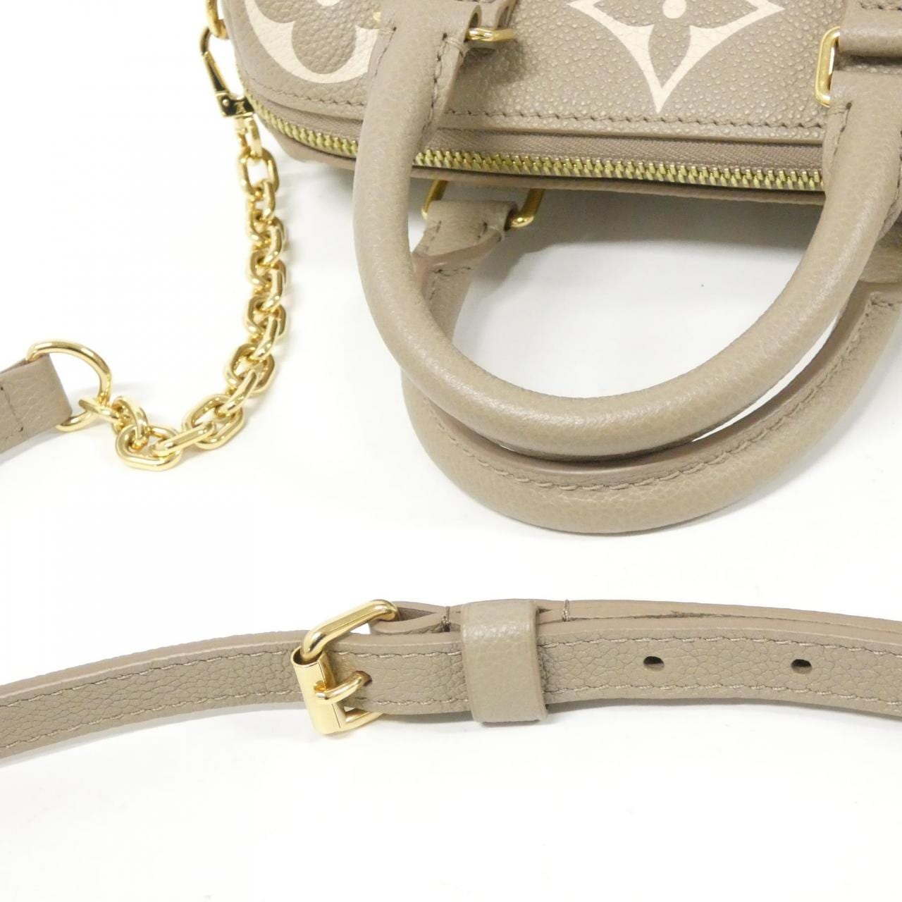 ルイヴィトン バイカラー モノグラム アンプラント スピーディ バンドリエール 20cm M46575 ボストンバッグ