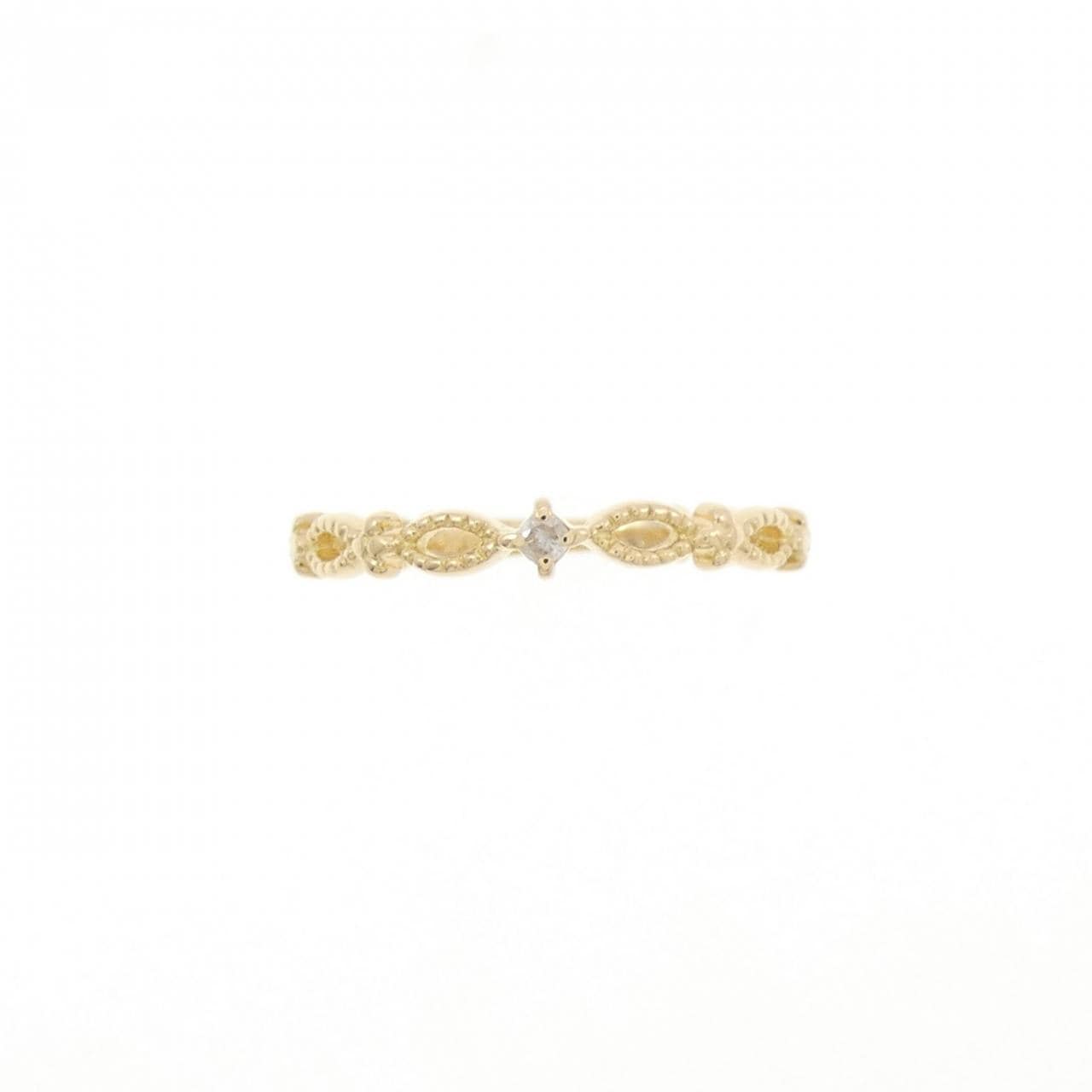 シエナ ロゼ ダイヤモンド ピンキー リング 0.01CT