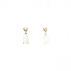 K18YG ムーンストーン ピアス