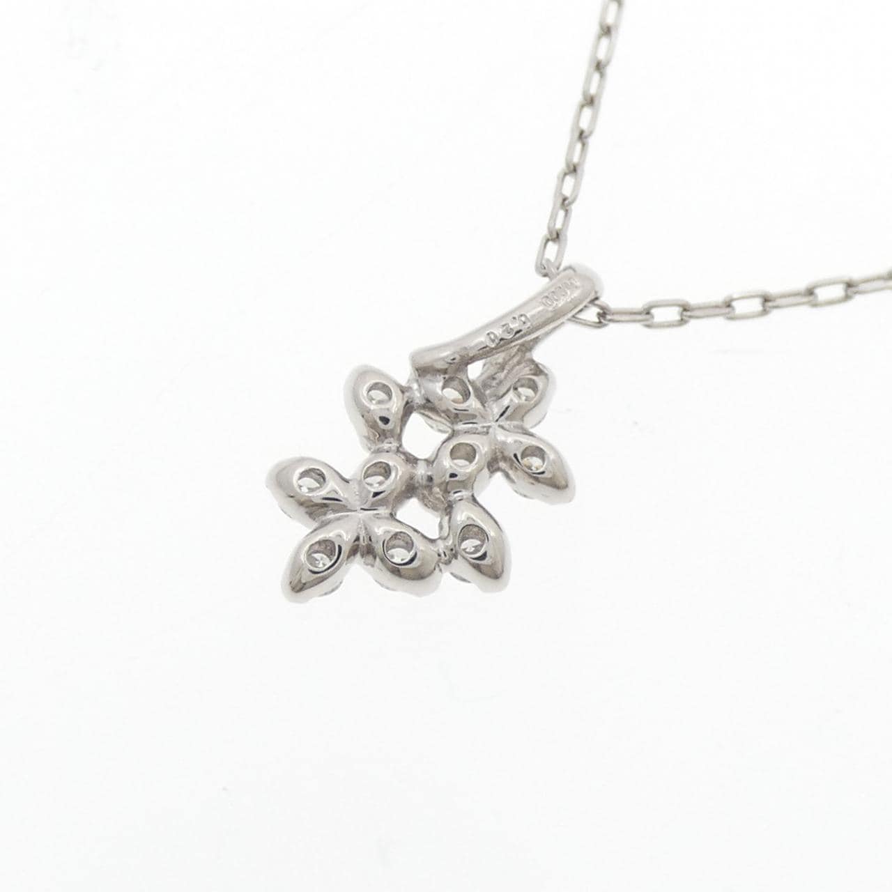 PT900/PT850 ダイヤモンド ネックレス 0.20CT