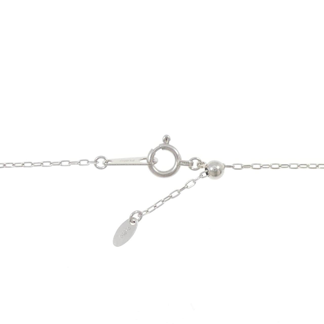 PT950/PT850 Diamond Necklace 0.23CT