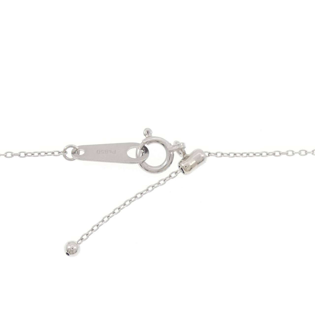 PT900/PT850 ダイヤモンド ネックレス 0.346CT