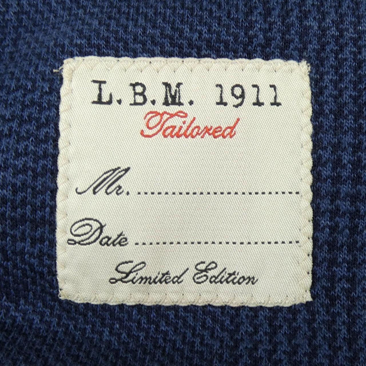 エルビーエム1911 L.B.M 1911 ジャケット