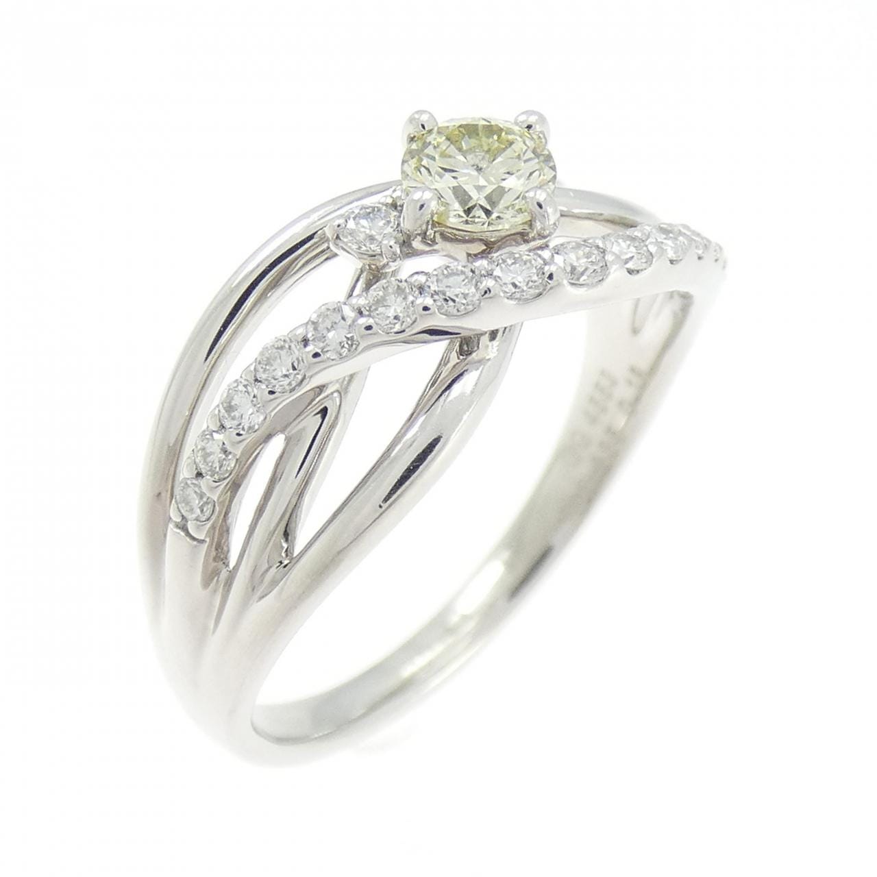 PT900 ダイヤモンド リング 0.235CT
