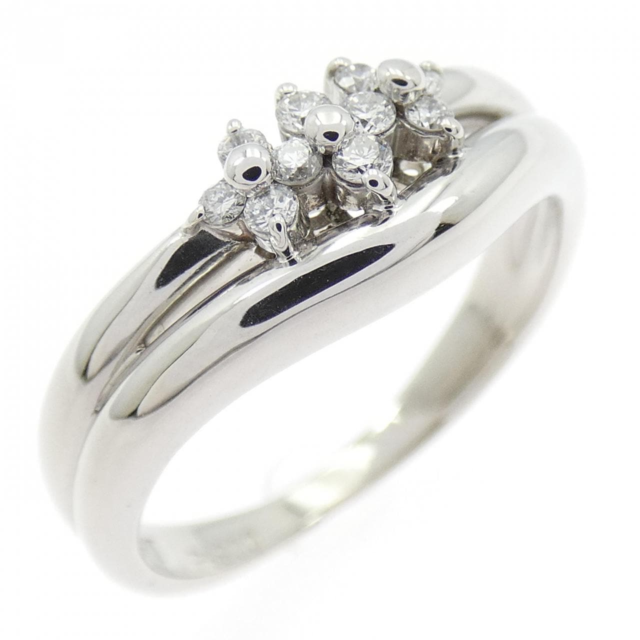 PT900 ダイヤモンド リング 0.12CT