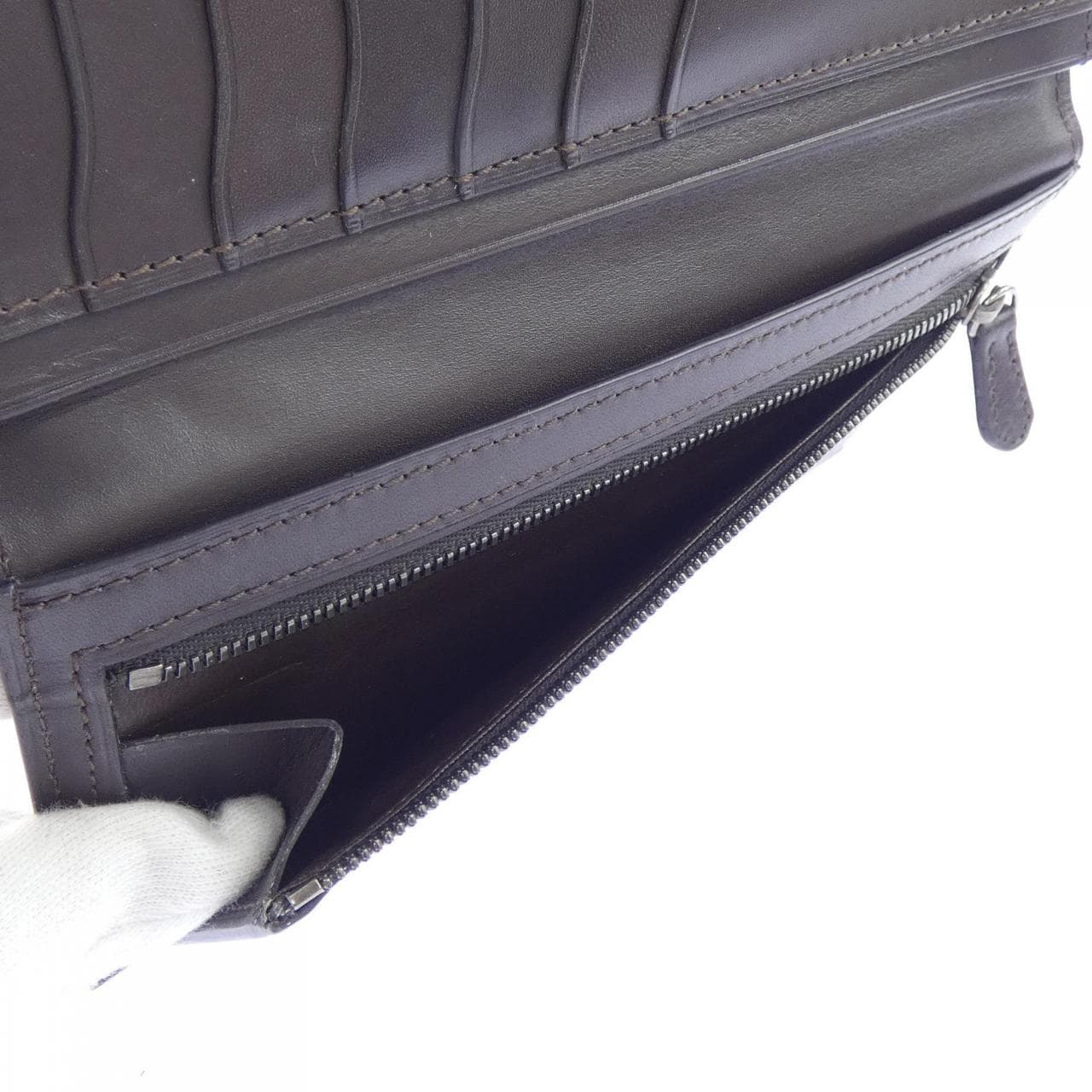 ベルルッティ Berluti サンタルスクリットレザージップロング WALLET