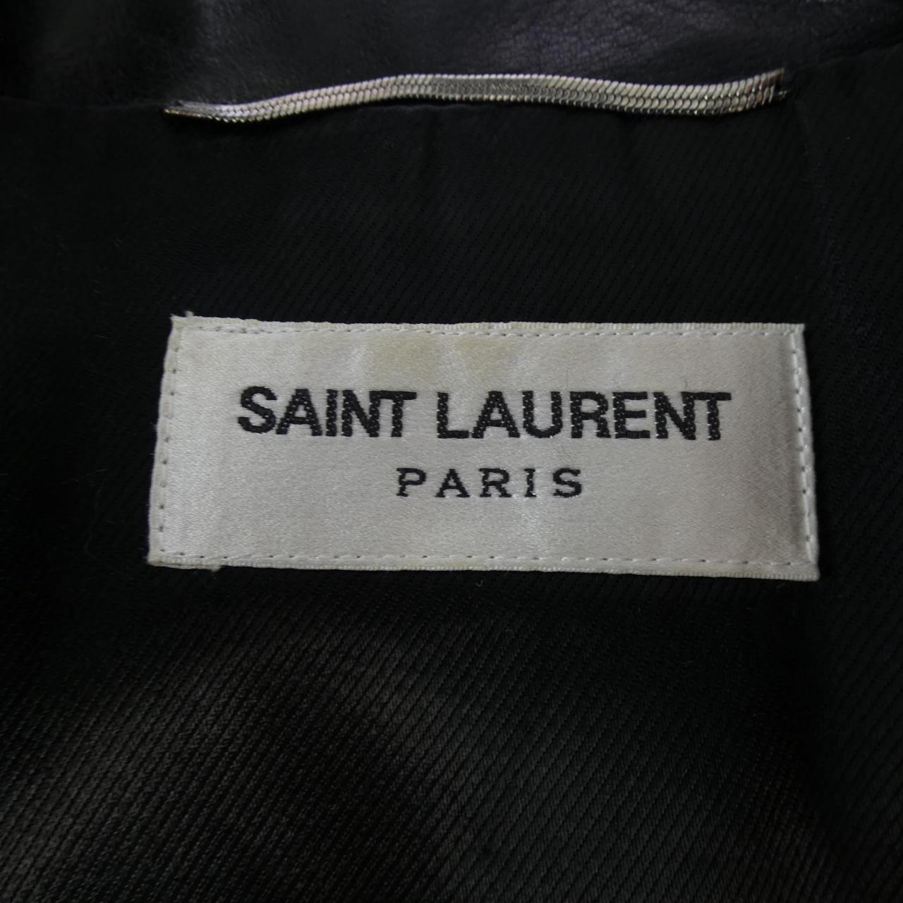 サンローラン SAINT LAURENT レザーライダースジャケット