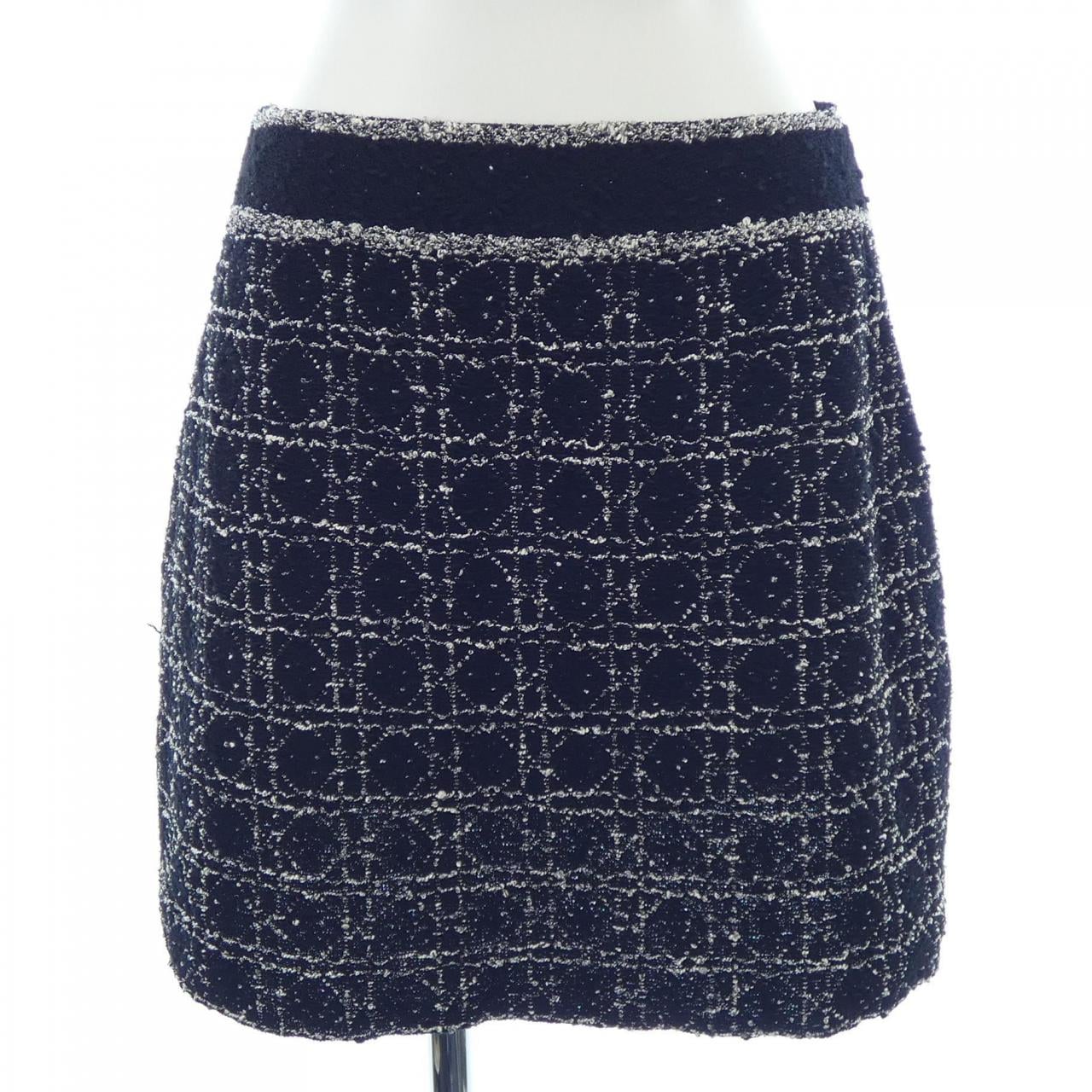 Christian DIOR Macrocannage skirt (424J03AM752)