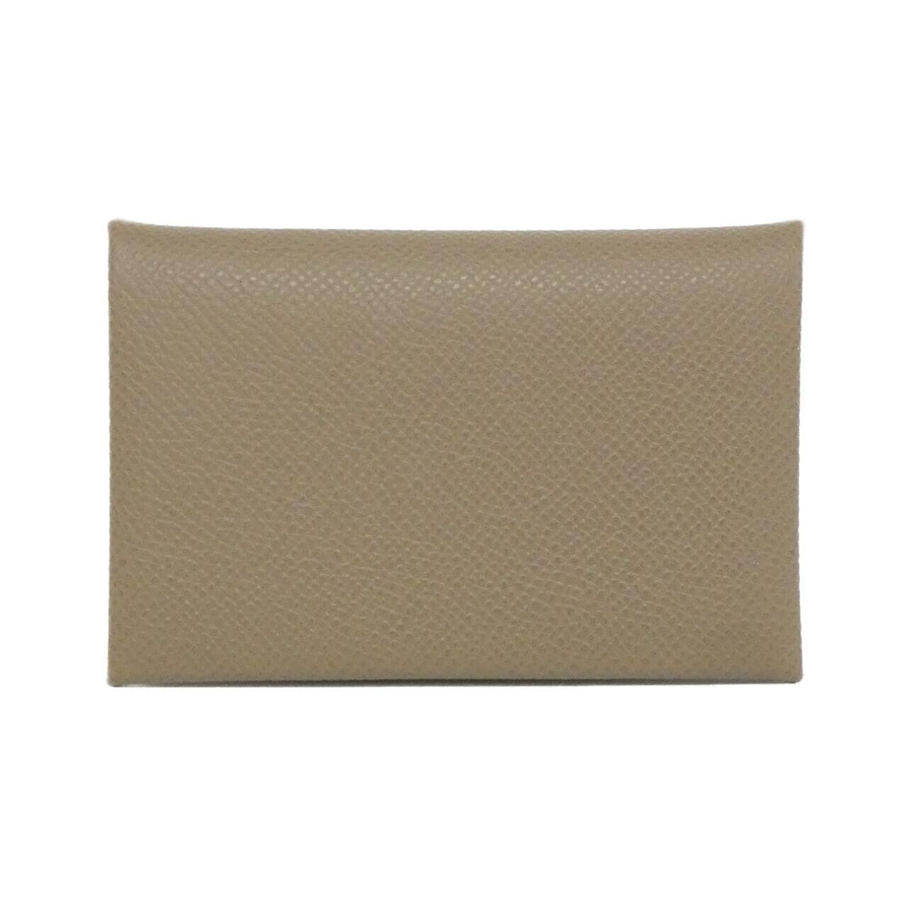 【未使用品】エルメス カルヴィ 044164CK カードケース