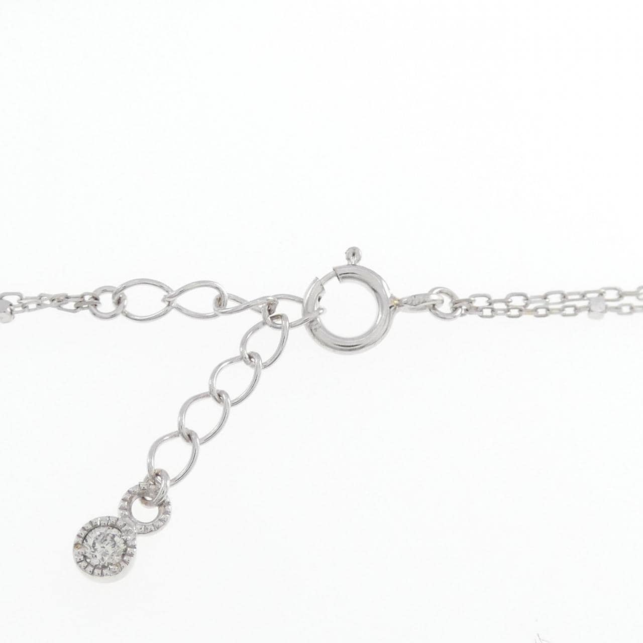 K10WG Diamond Bracelet 0.03CT