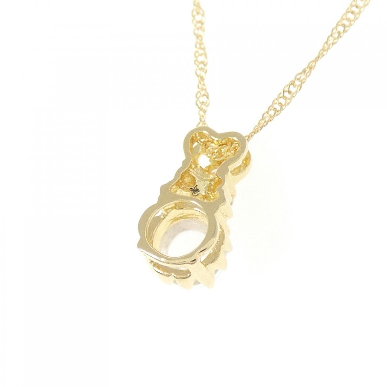 K18YG ムーンストーン ネックレス