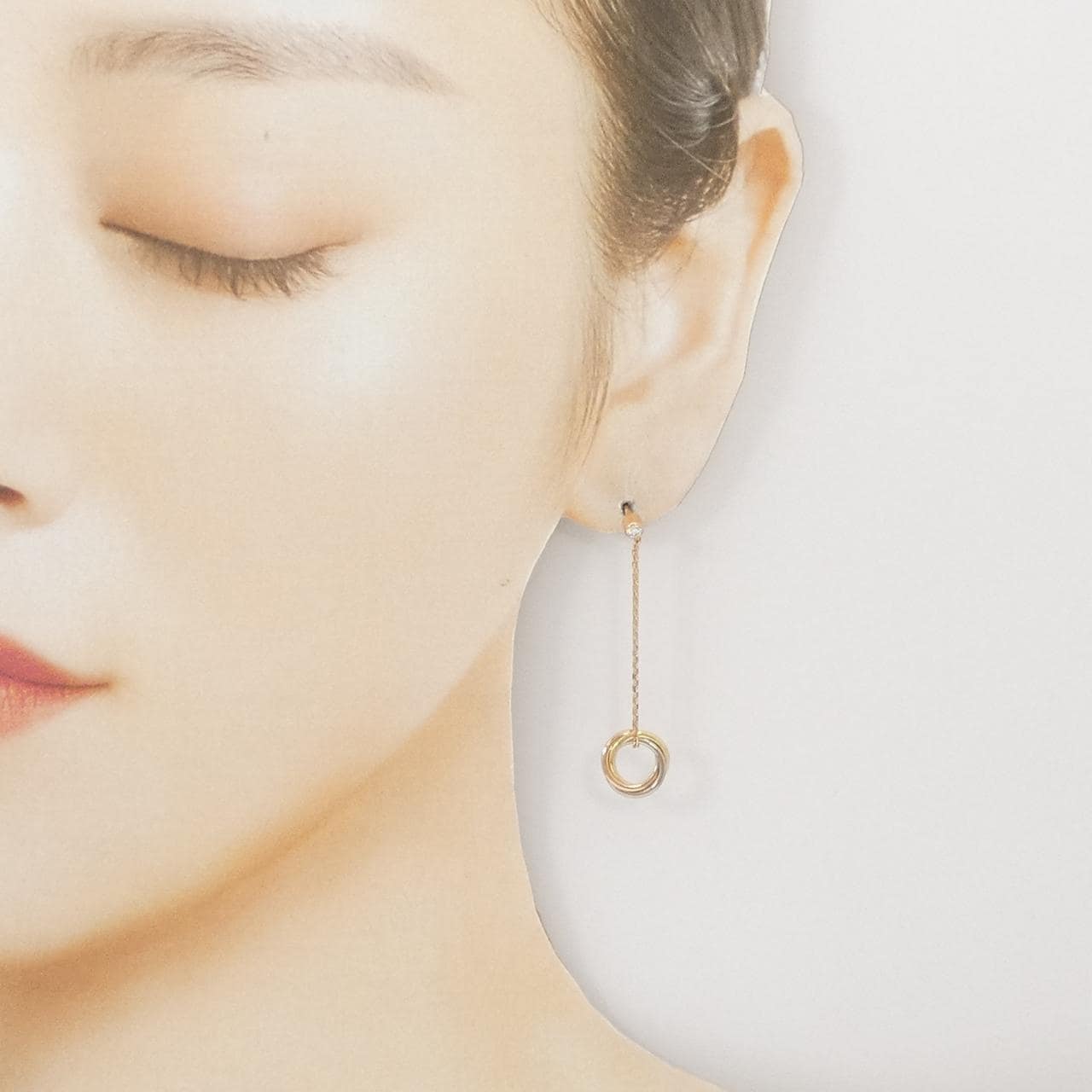 カルティエ トリニティ ピアス