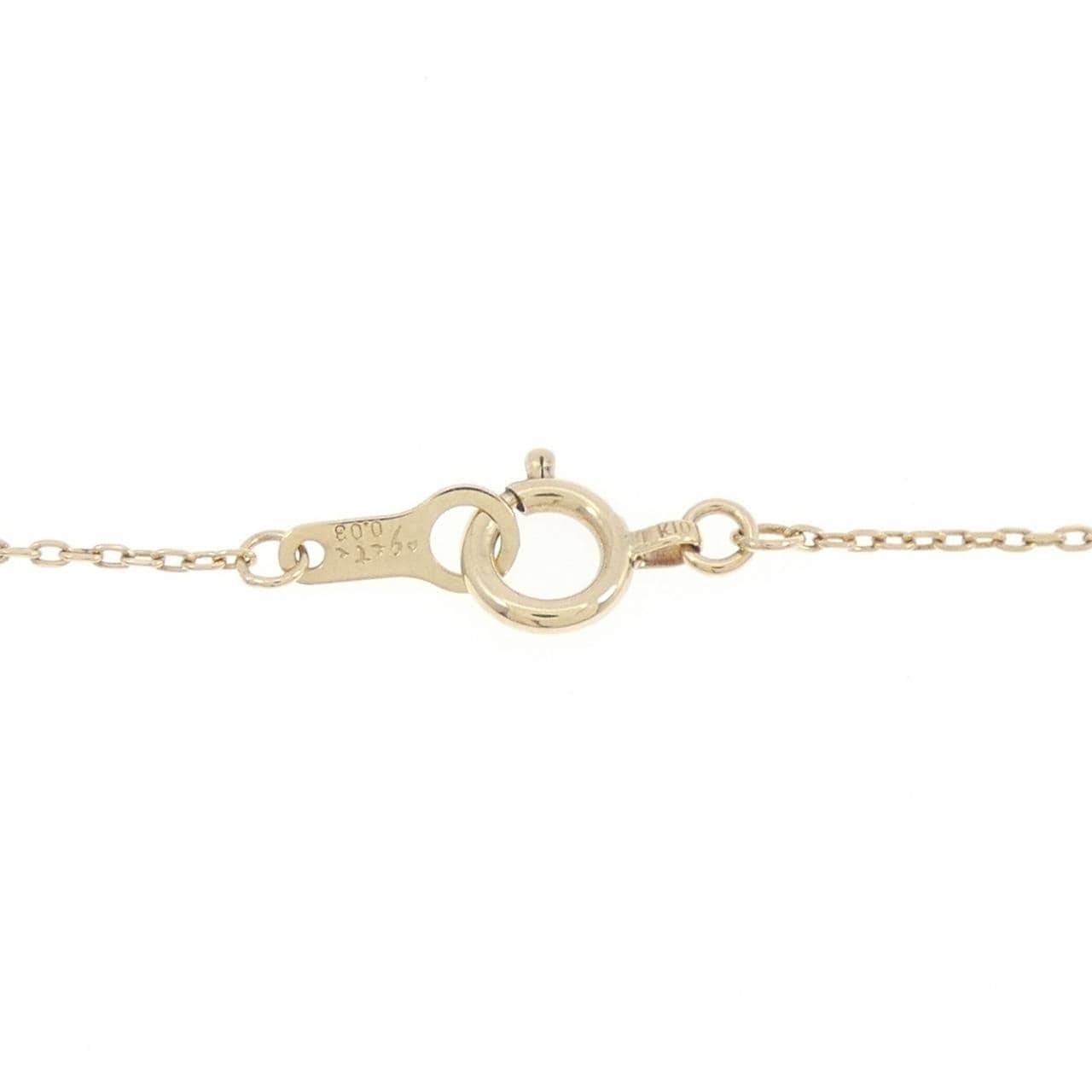 アガット ダイヤモンド ネックレス 0.03CT