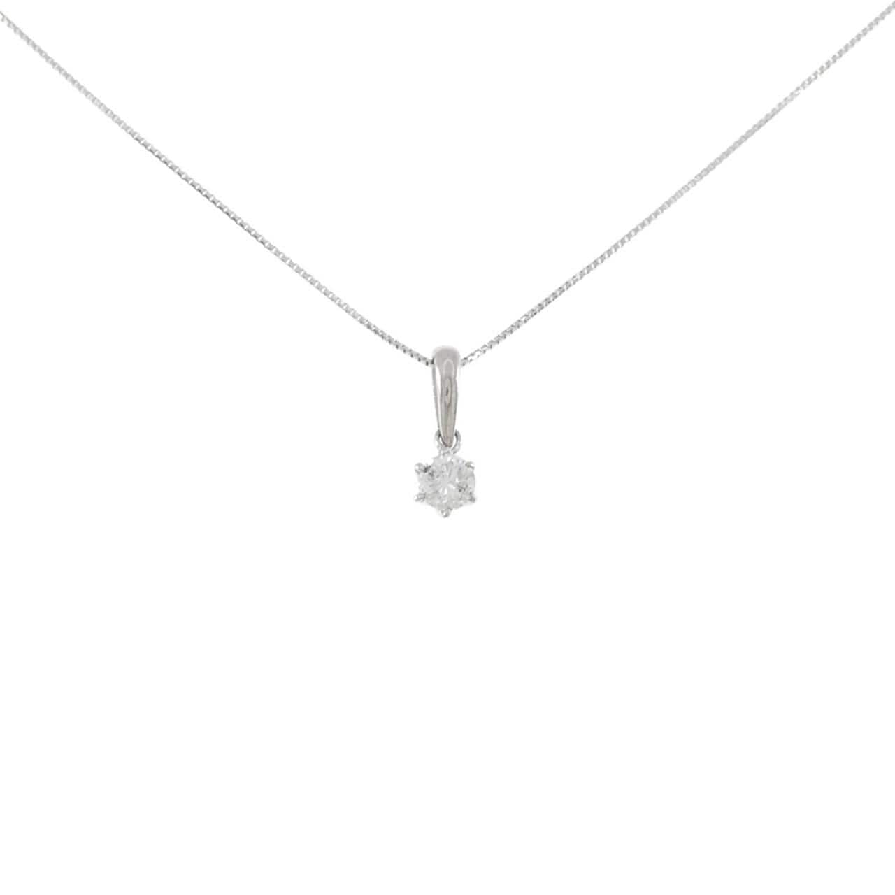 PT Solitaire Diamond Necklace 0.26CT