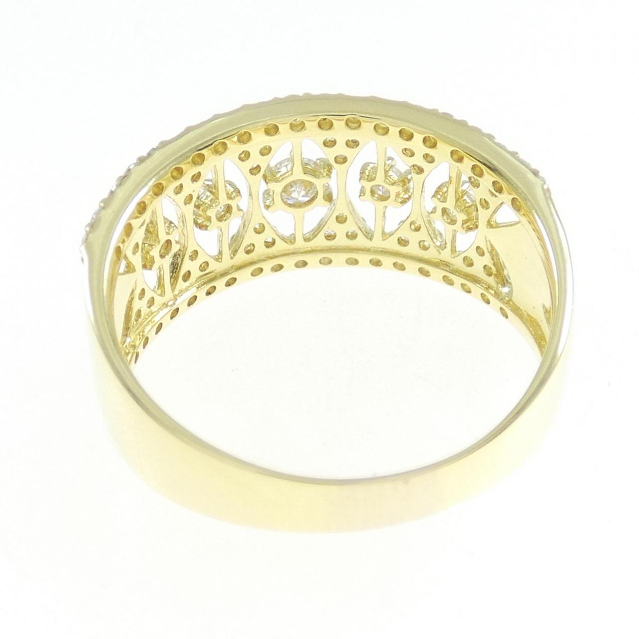 K18YG ダイヤモンド リング 1.00CT
