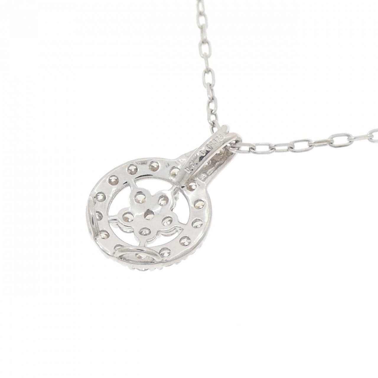 PT950/PT850 スター ダイヤモンド ネックレス 0.20CT