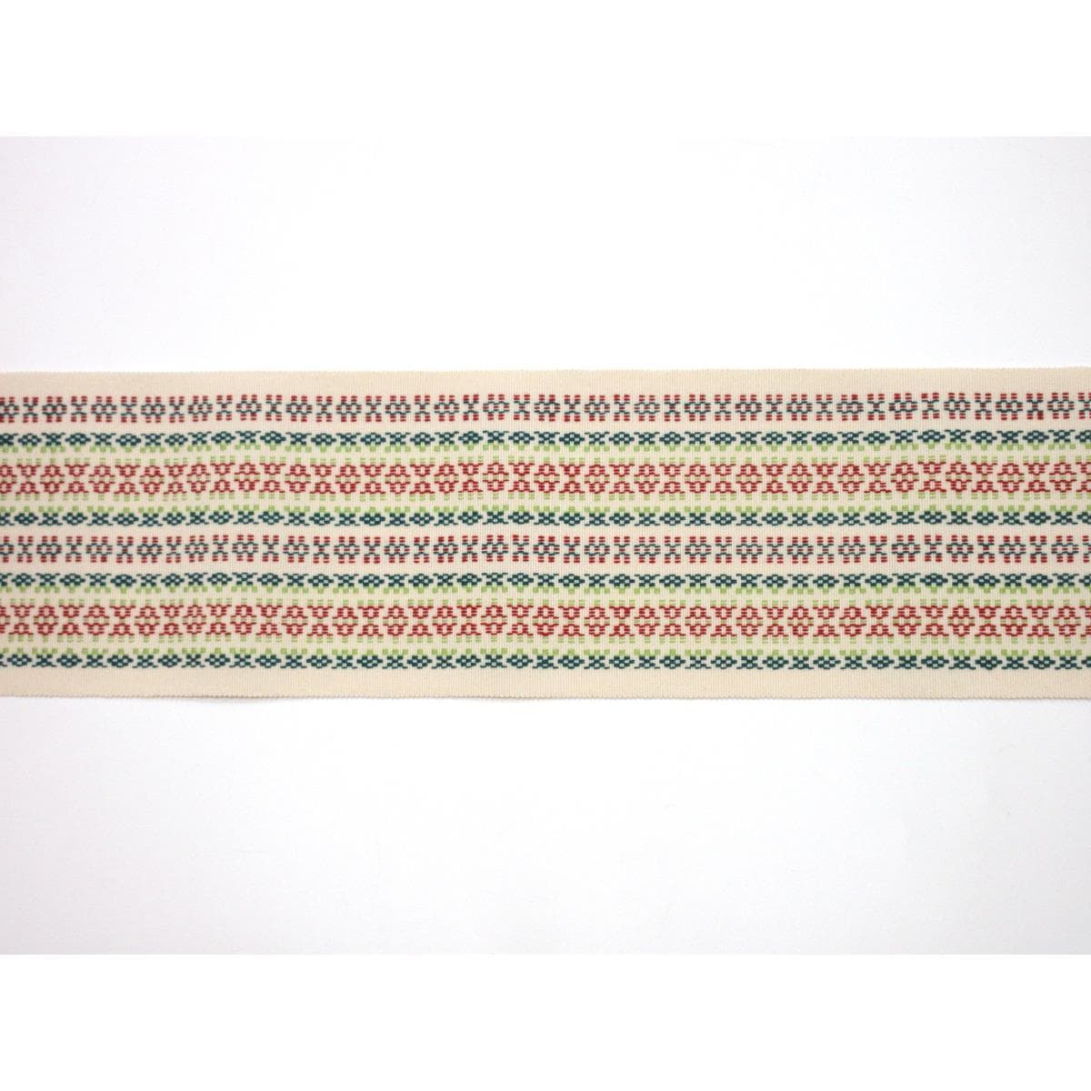 【新品】半幅帯　知花花織