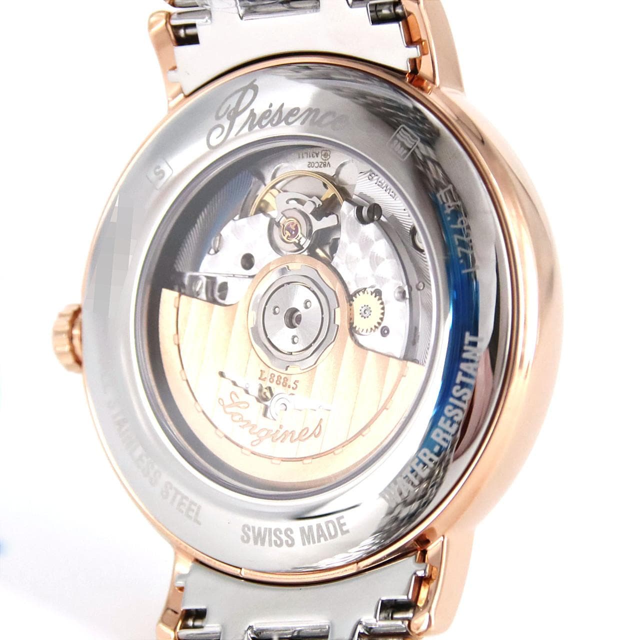 【新品】ロンジン プレザンス コンビ L4.922.1.11.7 GP 自動巻