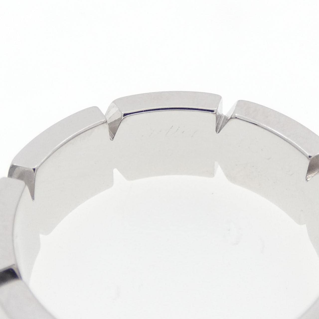 カルティエ タンクフランセーズ ハーフダイヤ リング