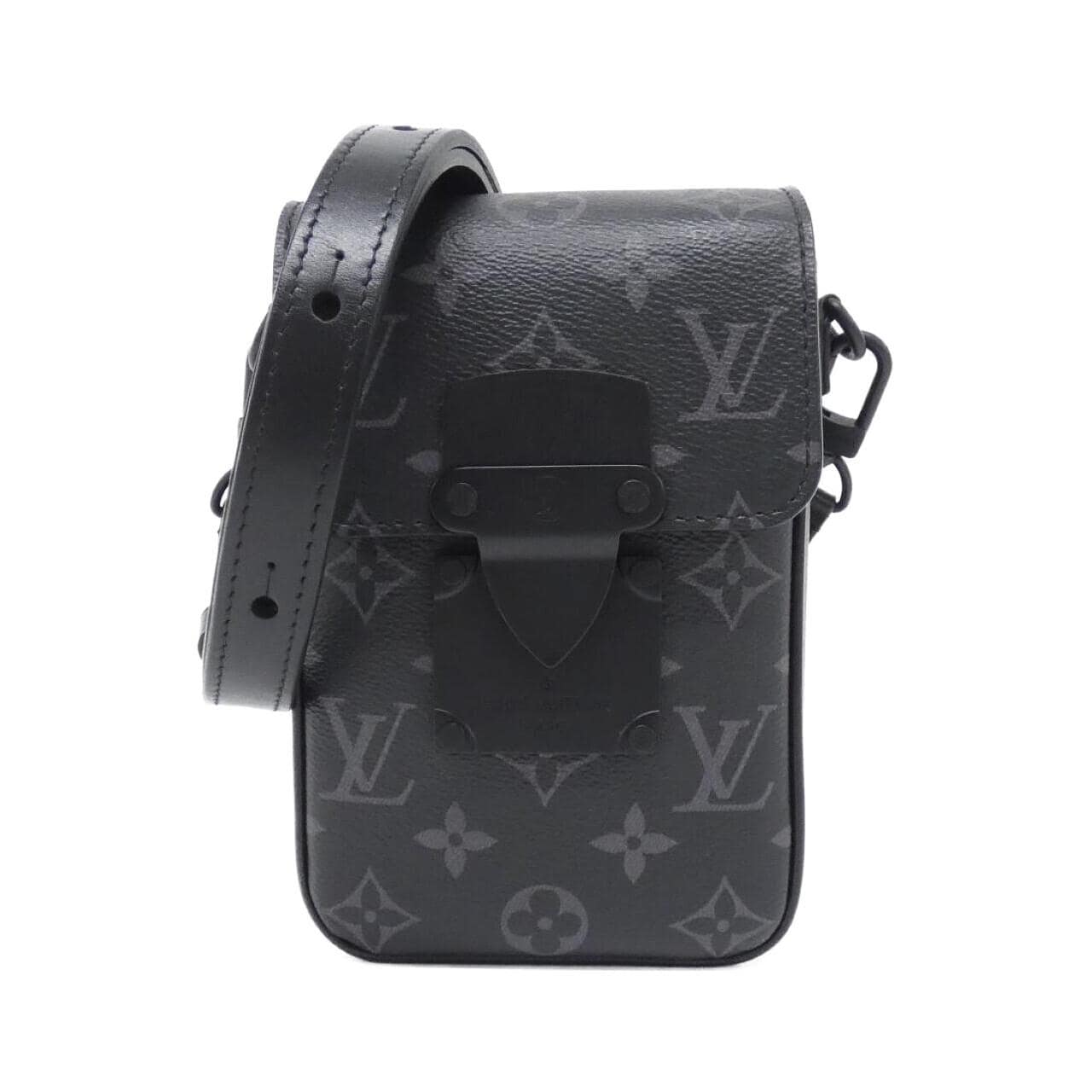 ルイヴィトン モノグラム エクリプス Sロック ヴェルティカル ウエアラブル ウォレット M82252 ショルダーバッグ