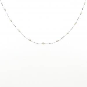 K18WG 淡水パール ネックレス