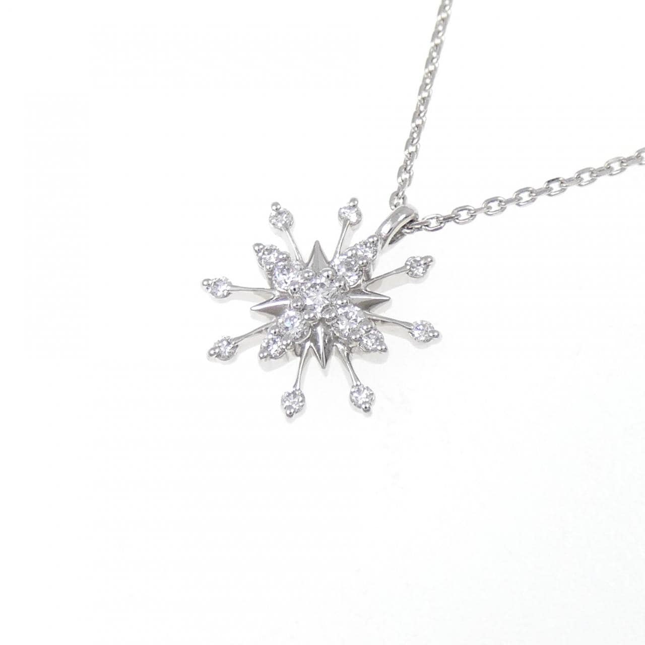 スタージュエリー ダイヤモンド ネックレス 0.12CT