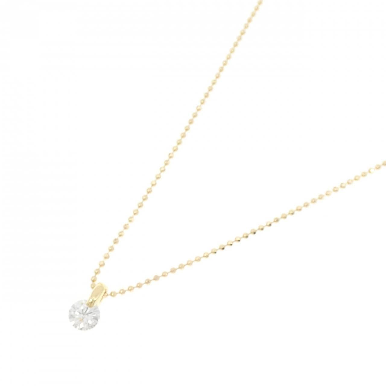 K18YG ダイヤモンド ネックレス 0.29CT
